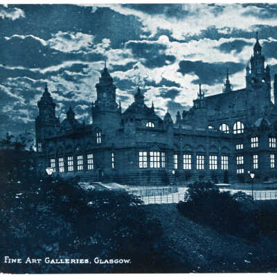 'Fine Art Galleries, Glasgow' 1904