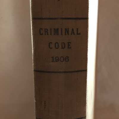 'Criminal Code 1906'