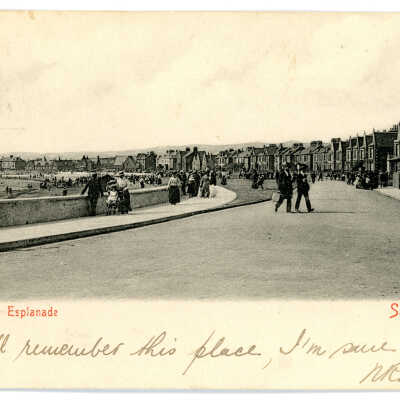 'The Esplanade, Saltcoats' 1903