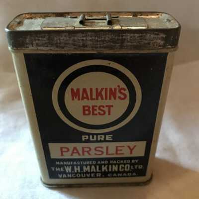 'Malkin's Best Parsley' Tin