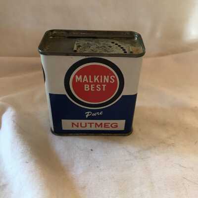 Malkins Best Nutmeg' Tin