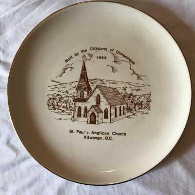 'St. Paul's Anglican Church' Plate