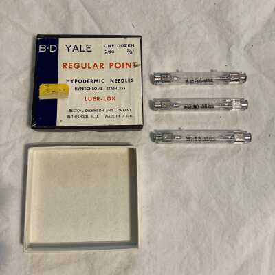 3 'Hypodermic Needles'