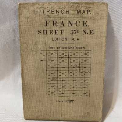 World War 1 Trench Map