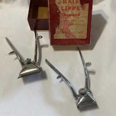 Two 'Premier' Hair Clippers and Box