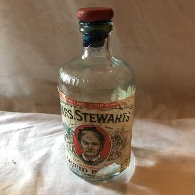 'Mrs. Stewarts Liquid Bluing' Bottle