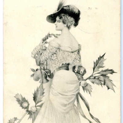 Woman with Holly, 1903