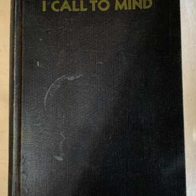 'I Call to Mind'