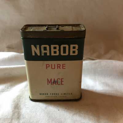 'Nabob Pure Mace' Tin
