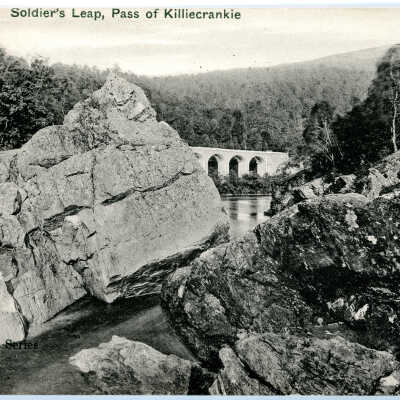 'Soldier's Leap, Pass of Killiecrankie' 1904