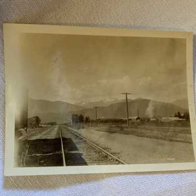 '1924 Looking West from Terrace Station'