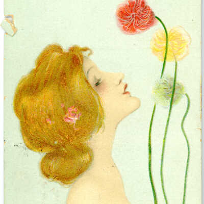 Woman with Flowers 1904