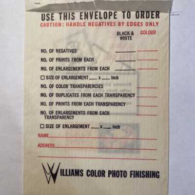 Photograph Envelope