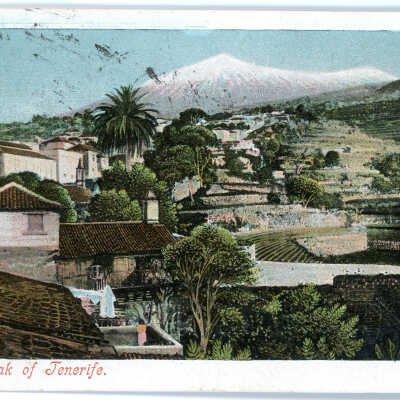 'Peak of Tenerife' 1904