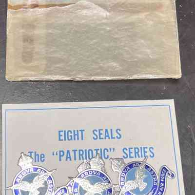 RCAF "Patriotic" Series Letter Stamps