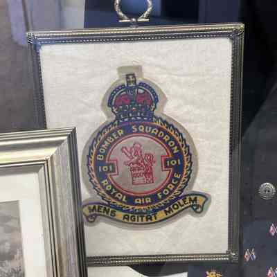 RAF 101 Bomber Squadron Patch