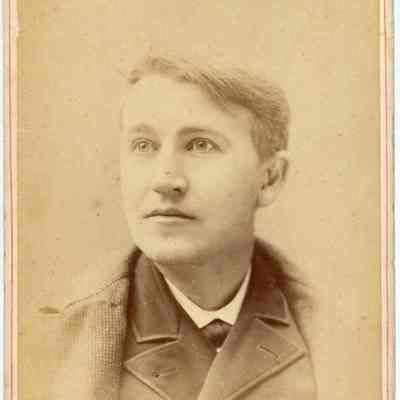 Falk Studio Thomas Alva Edison Cabinet Card #3