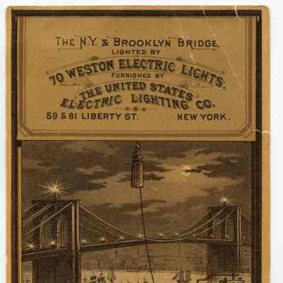United States Electric Lighting Co. Trade Card #2