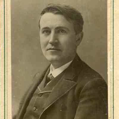 Photo - Thomas A Edison Newsboy Series