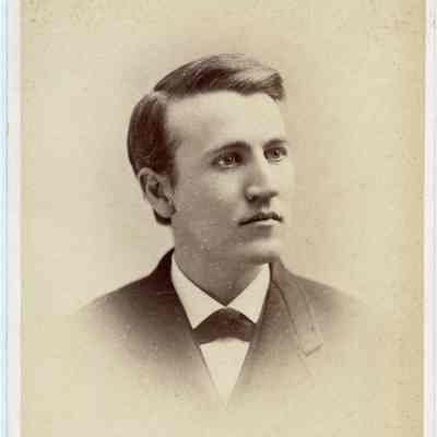 1879 Thomas A Edison Cabinet Card by Mora #2
