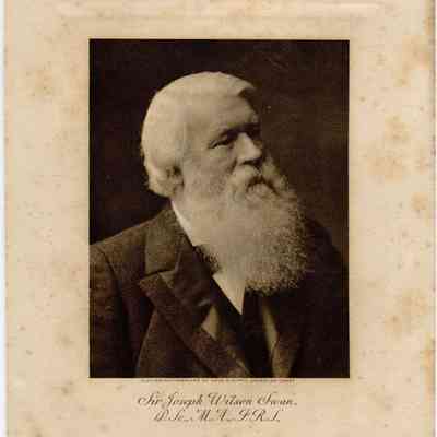 Engraving - Joseph Wilson Swan