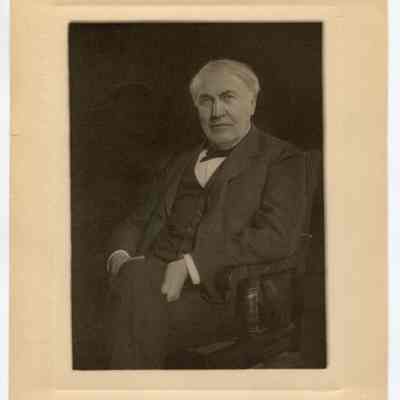 Photo: Thomas A Edison c. 1911