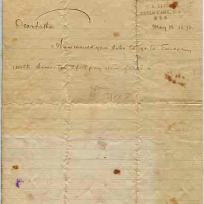 Image adjusted for better contrast of faded original document,