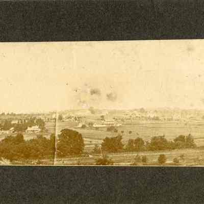 Photo - Distant view of the Menlo Park Campus