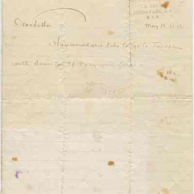 TAE To Samuel Ogden Edison 5-18-1878