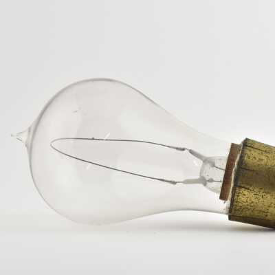 1880's 30-Candlepower Weston Incandescent Lamp (light bulb)