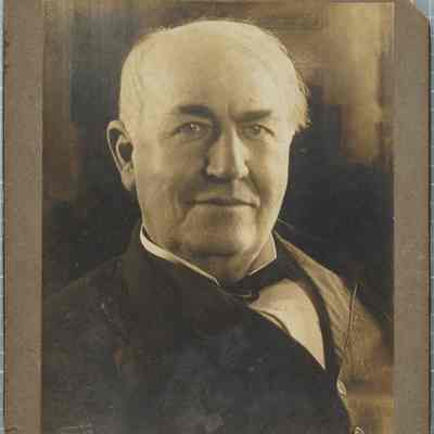 Photo - T.A. Edison 1917 by Falk