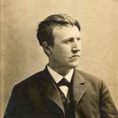 1881 Portrait of Thomas Edison by Anderson #1