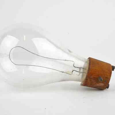 c.1885 William Stanley Incandescent Lamp