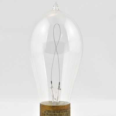 1886 Sawyer Man Incandescent Lamp
