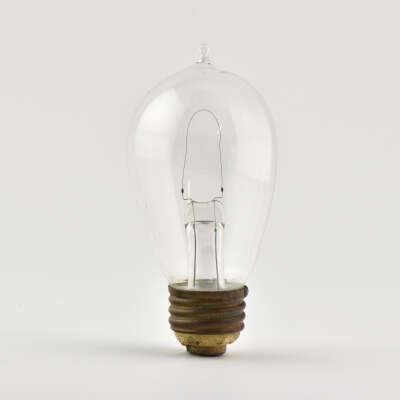 C 1886 Edison 8 cp ‘B’ Incandescent Lamp
