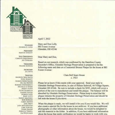 Structure file for 885 Forest Avenue