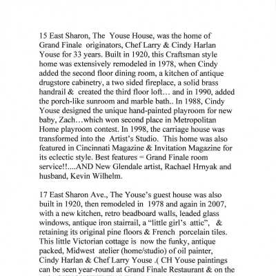 Owner's History