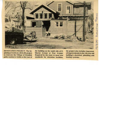 Article regarding 1987 renovation