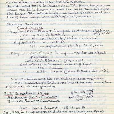 Harkness House History