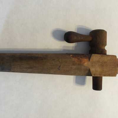 Two Wooden Beer Taps