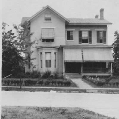 The back of this photo says "Bruce Brown House"