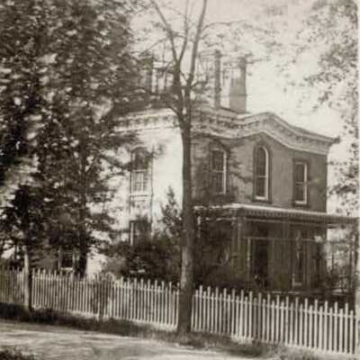 Benjamin Sterritt House - Taken before mansard roof was added