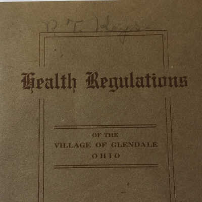 Health Regulations of the Village of Glendale Ohio