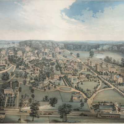 Glendale Lithograph - 1856