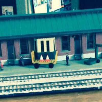 Model of the Glendale Depot c. 1940