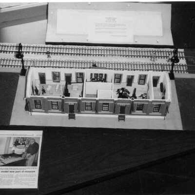 Model of the Depot as it was c. 1940