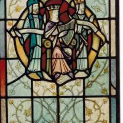 Christ church Stained Glass Window