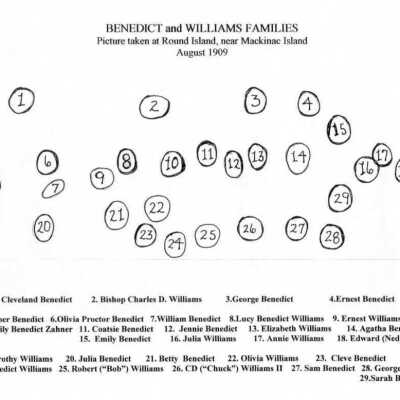 Benedict and Williams Families