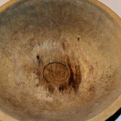 Wood Chopping Bowl used by Mrs. John Riddle