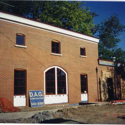 Village Office during Renovation - late 1990s